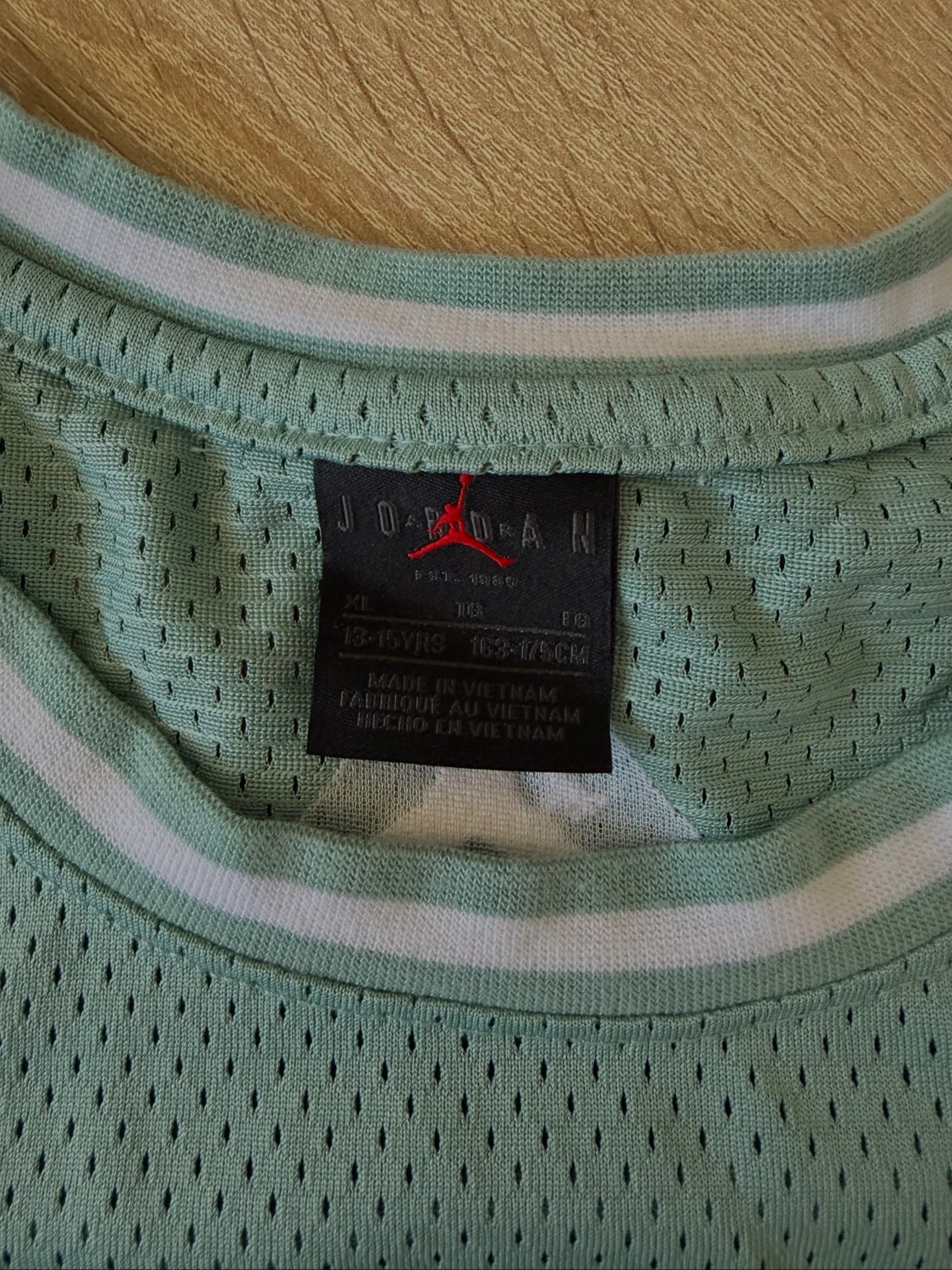 Ensemble Jordan t-shirt et pantalon menthe verte – photo 3